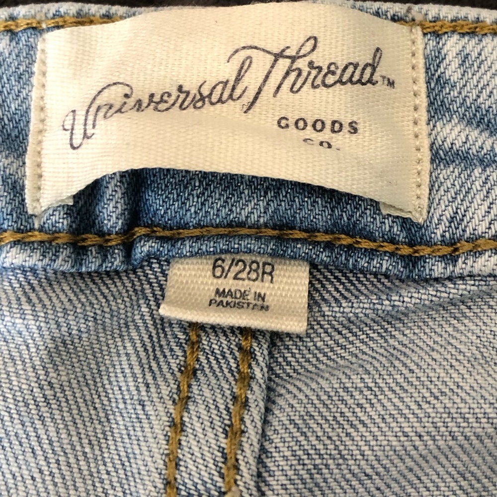 Universal Thread Jeans Target High Rise Slim Straight - Picture 4 of 5